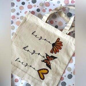 CUSTOM ORDER & READY TO PURCHASE Canvas Tote Bag Trendy 100% Cotton Organic